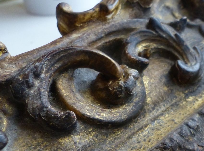 Cadre après restauration, collection privée