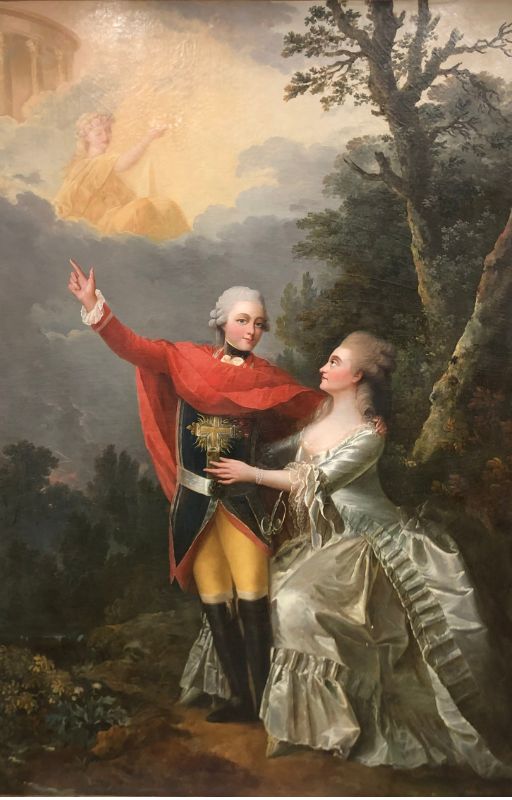 Tableau après restauration, collection privée